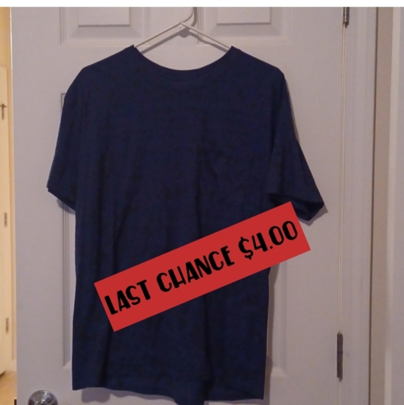 ⭐️🌺Fruit of the Loom Navy T-Shirt - Picture 1 of 6